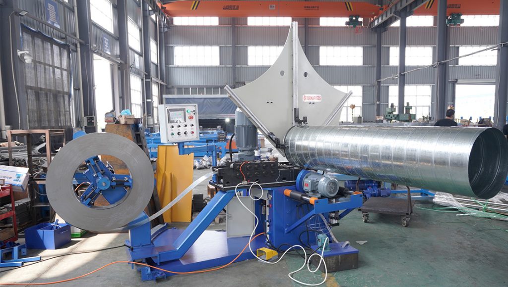 Spiral Duct Making machine