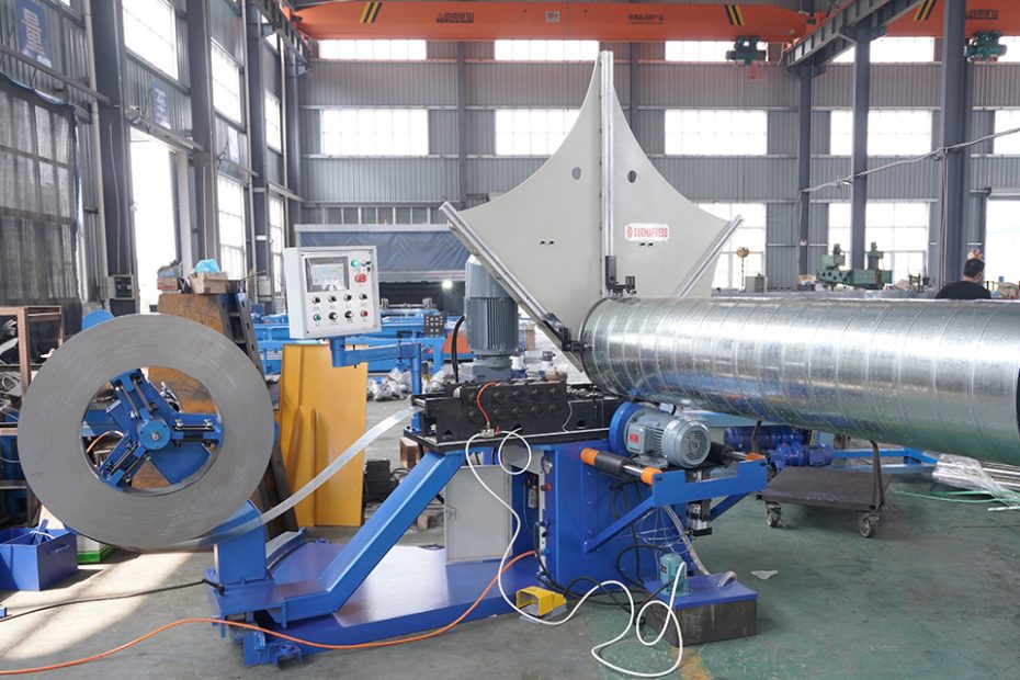 Spiral Duct Making machine