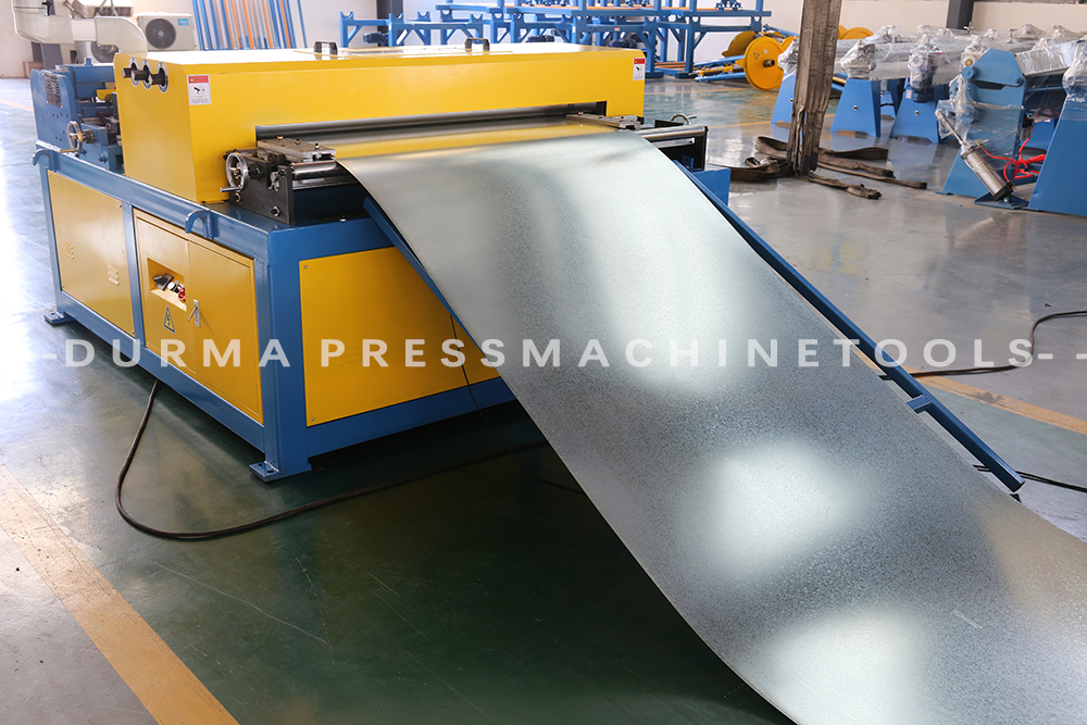 Material Feeding Inlet Auto Duct Production Line III - Durmahvac Manufacturing