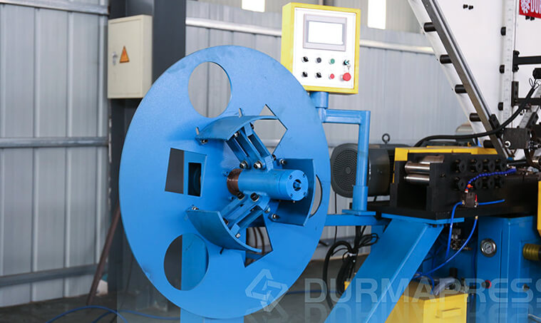 spiral duct forming machine