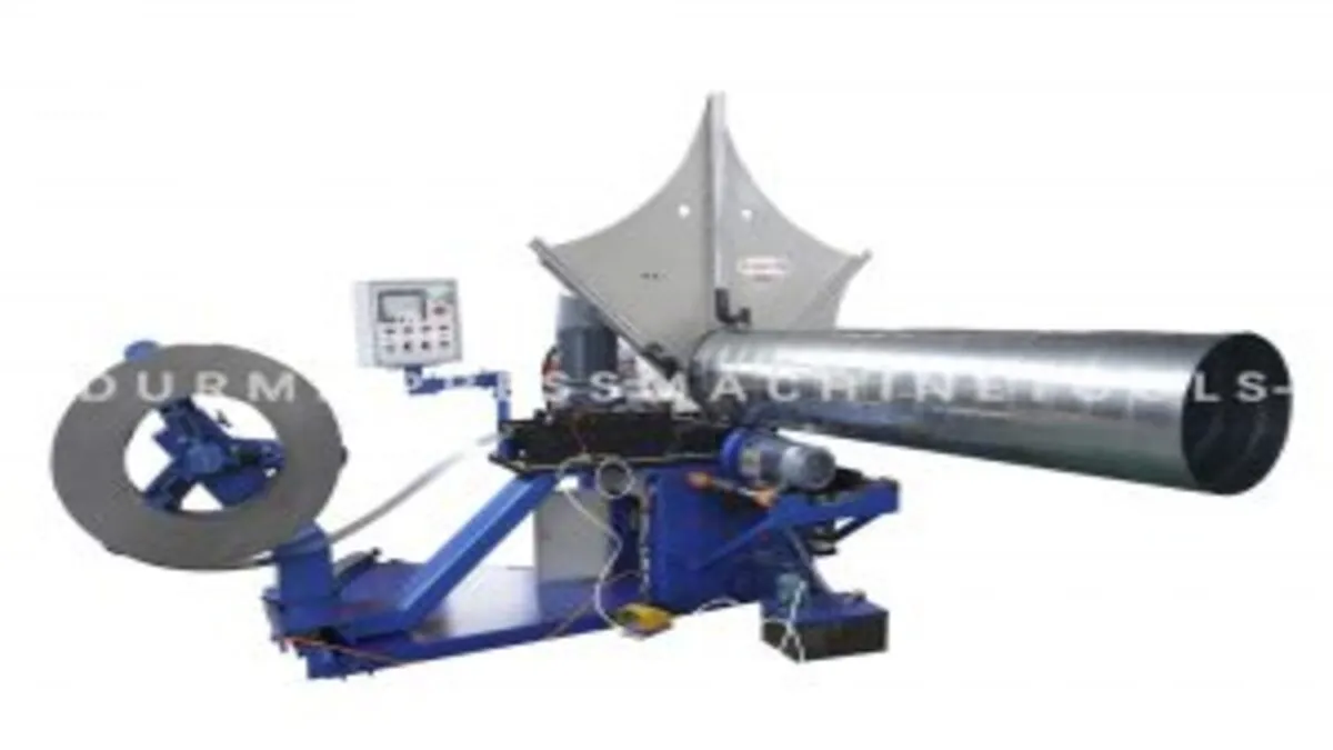 Spiral Duct forming machine overview