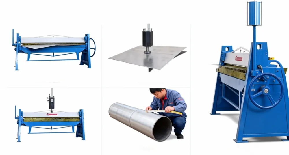 duct bending process for sheet metal ducts