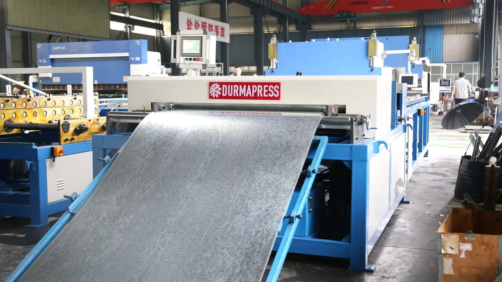 integrated HVAC duct production workflow