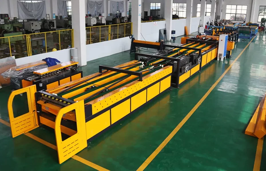 rectangular HVAC duct manufacturing process