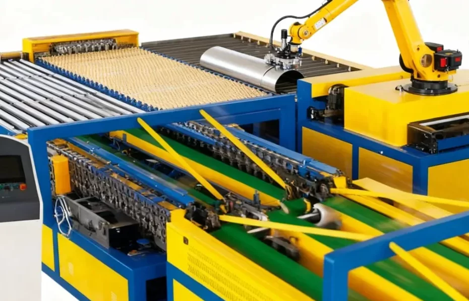 automated sheet metal feeding reducing manual handling