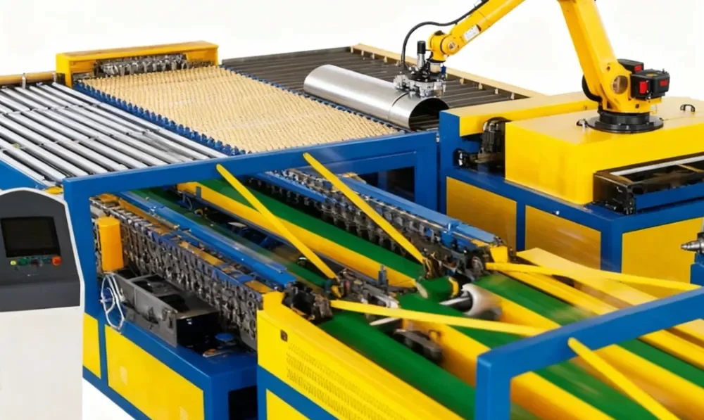 automated sheet metal feeding reducing manual handling