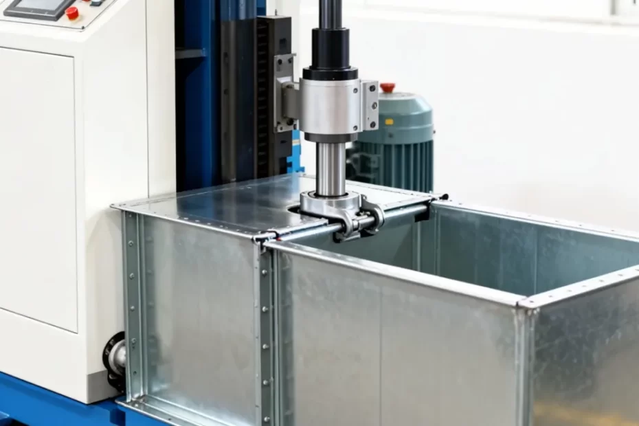 RAS seam closing in HVAC duct production