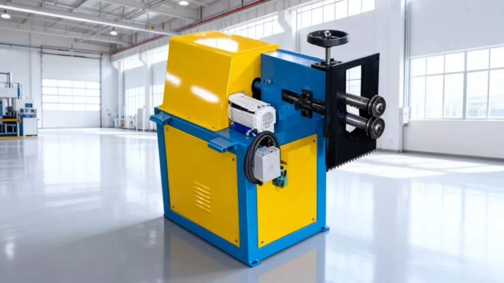 duct grooving in HVAC duct manufacturing