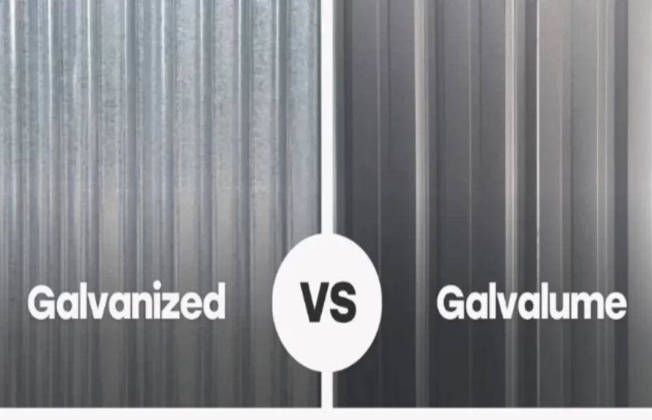galvalume vs galvanized steel comparison
