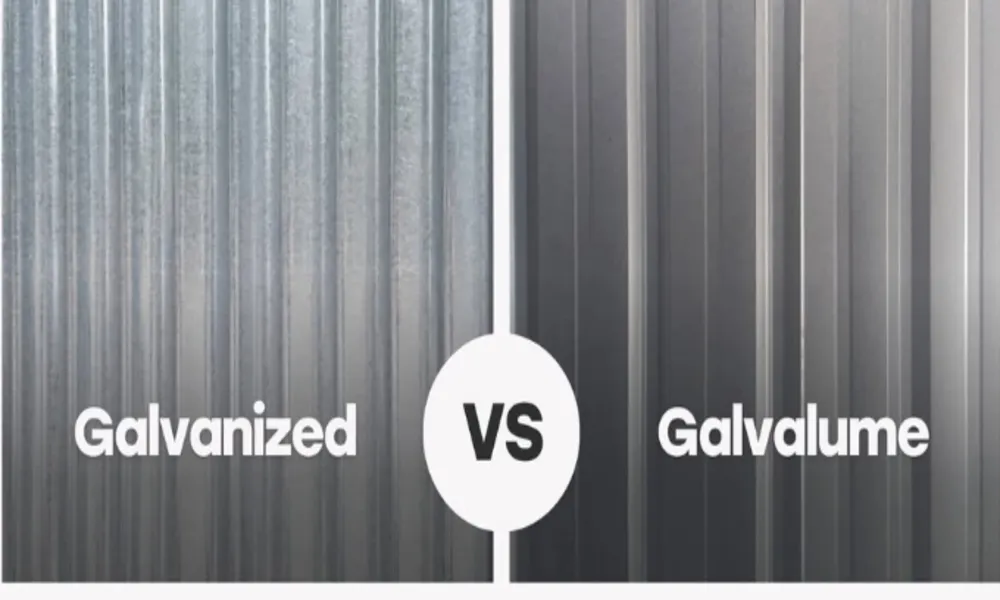 galvalume vs galvanized steel comparison