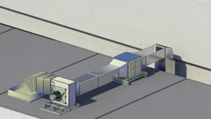hvac duct fabrication process diagram