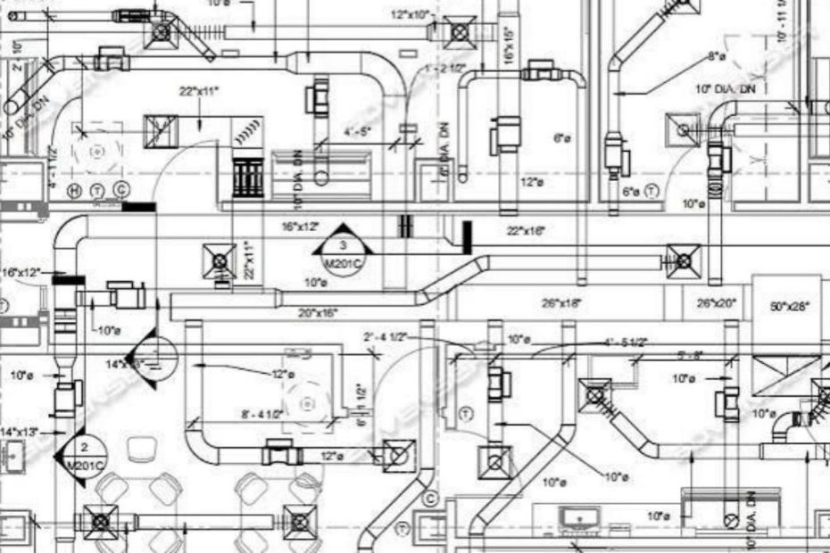 HVAC Duct Drawings