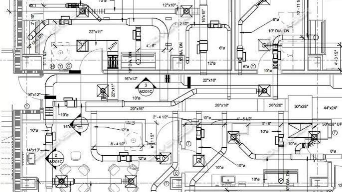 HVAC Duct Drawings