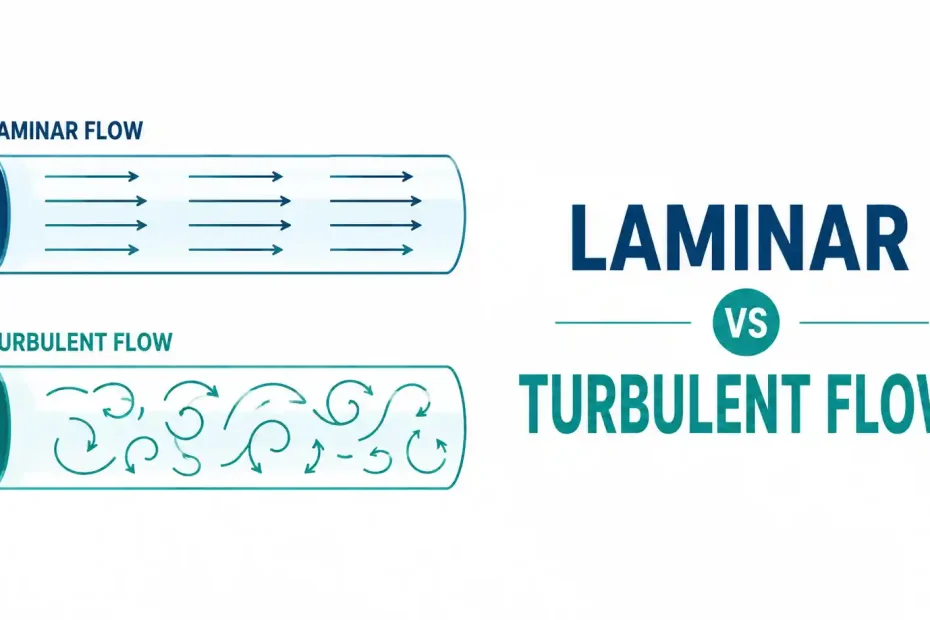 Laminar vs Turbulent Flow