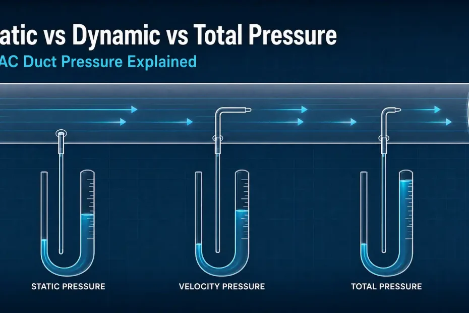 Static vs Dynamic vs Total Pressure Cover