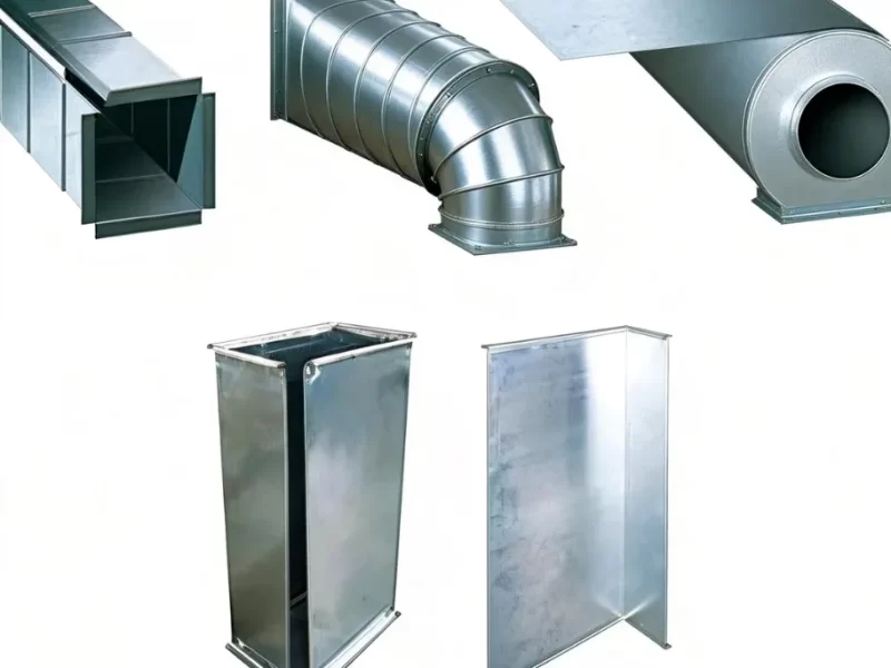 V-notching and square notching tools for TDF flange ducts